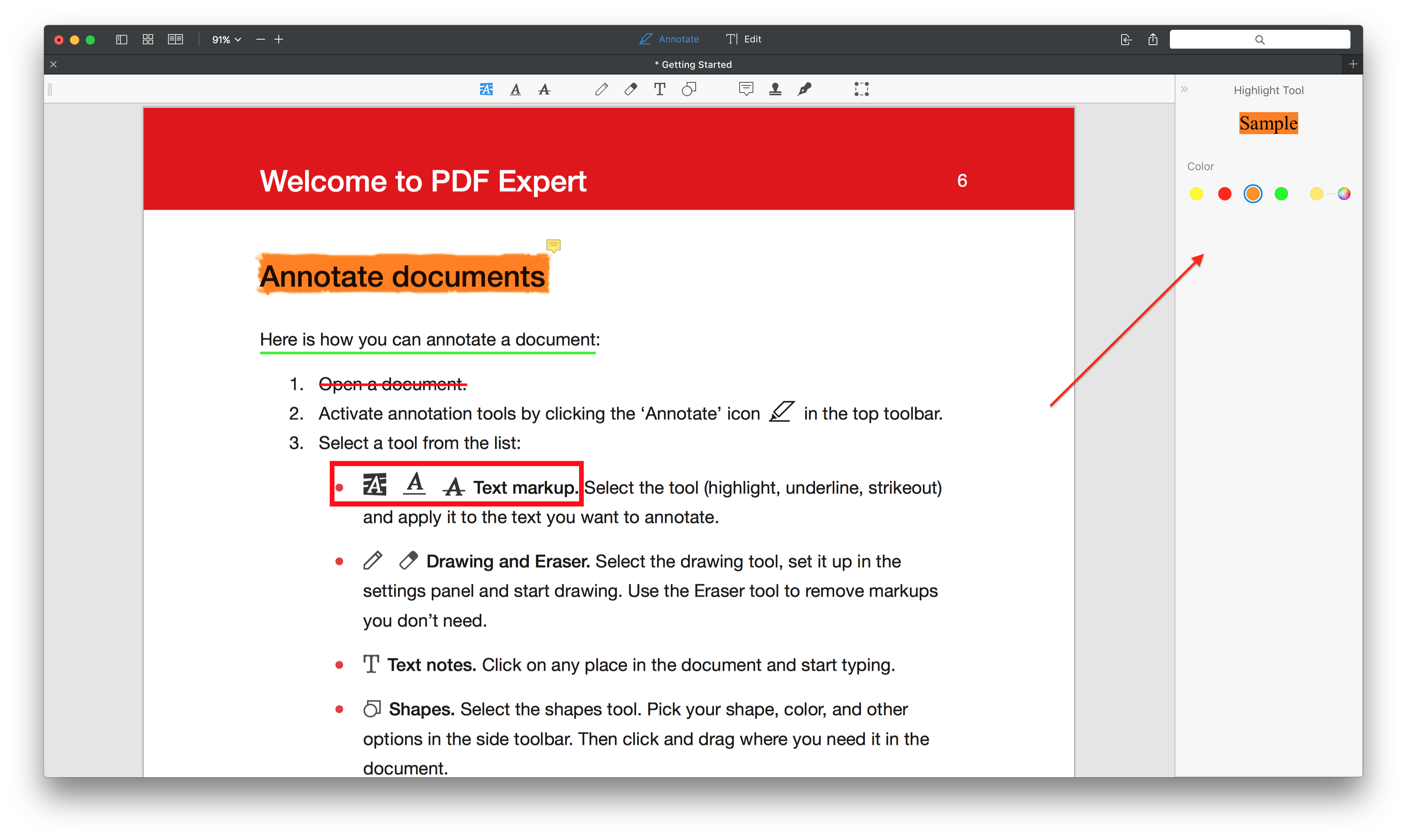 How to create a table of contents in pdf expert for mac